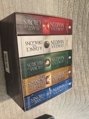 A Game of Thrones: A Song of Ice and Fire 5 Book Box Set, by George R.R.Martin