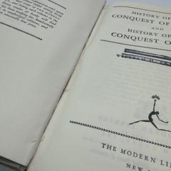 History of the Conquest of Mexico & Peru William H. Prescott HC Modern Library
