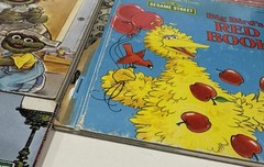 Lot Little Golden Book CTW Sesame Street Big Bird Elmo Grover Bunny Hop Oscar