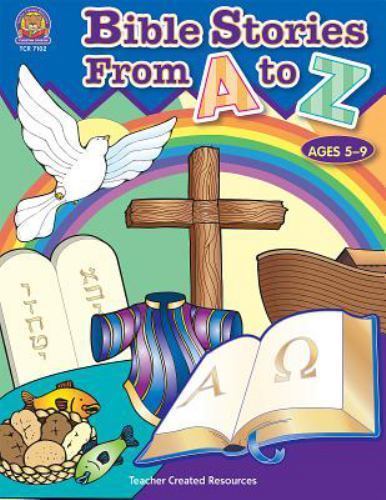 Bible Stories from A-Z; Christia- paperback, Mary Teacher Created, 9780743971027