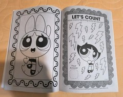 THE POWERPUFF GIRLS JUMBO COLORING AND ACTIVITY BOOK BY BENDON NEW! FREE SHIP!