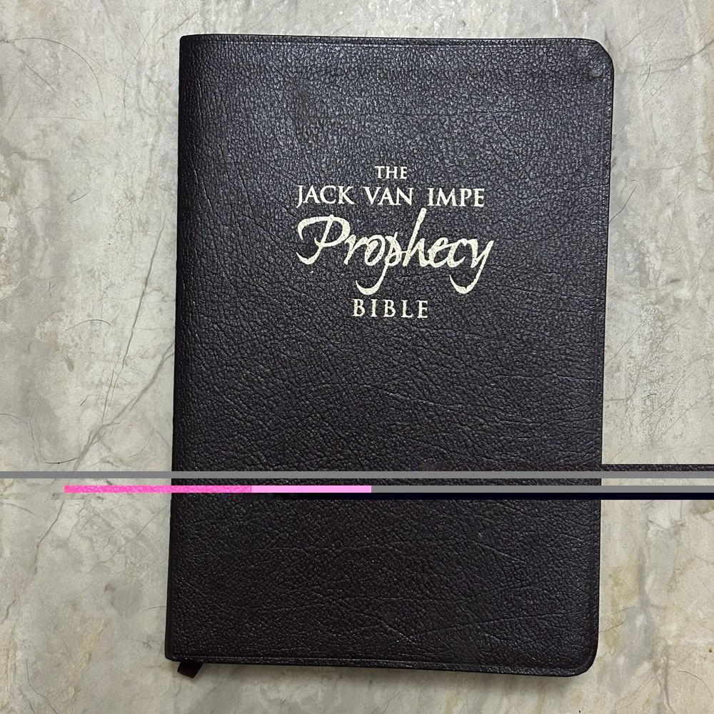 The Jack Van Impe Prophecy Bible-KJV Red Letter Special Limited Edition