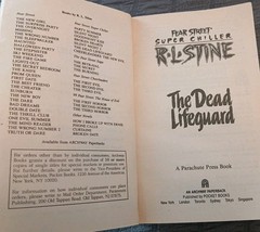R.L. Stine – Bundle – The Beast & The Dead Lifeguard – Paperback – Both 1994