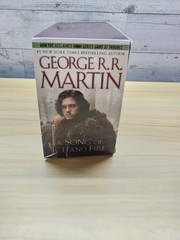 A SONG OF FIRE AND ICE PAPERBACK SET GEORGE R.R. MARTIN – GAME OF THRONES