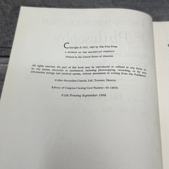A Modern Introduction to Philosophy Edwards Pap 1966 Revised Ed Free Press