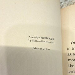Blacky – C. M. Bartrug – Illus. Charles E. Barker – HC, 1939 McLoughlin