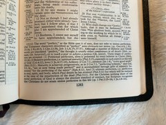 1967 NEW SCOFIELD REFERENCE BIBLE/Black Morocco Leather