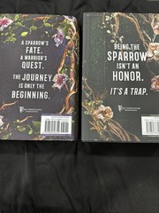 Shield of Sparrows Hardcover Rites of The Starling Hard Cover Book Set Lot of 2