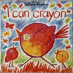 I Can Crayon by Ray Gibson Paperback Usborne Playtime Age 5 and up
