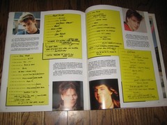 Pix Italian Magazine 85 Duran Duran Fold out Poster! A View To A Kill