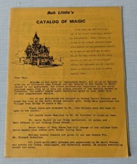 Bob Little’s Catalog of Magic Brochure 1974 24 Pages