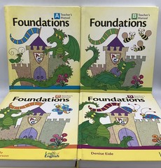 Foundations Set 4 Books Vol. A,B,C,D Teacher’s Manual, Denise Eide