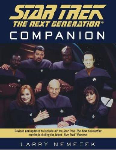 The Star Trek The Next Generation Companion – Paperback – VERY GOOD