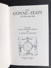 W. B YEATS Irish Poet Romantic letters to MAUD GONNE 1893-1938 1st HC 544 pages