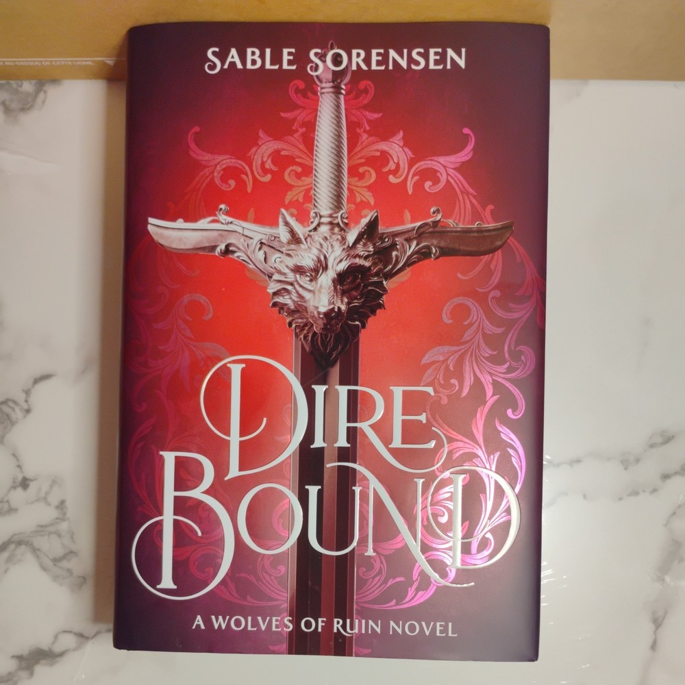 Sable Sorensen Dire Bound (Deluxe Limited Edition) (Hardback) Wolves of Ruin