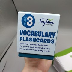 Sylvan Learning Grade 3 Vocabulary Flashcards 240 Cards for Improving Vocab