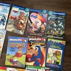 29 Level 2 Early Readers I Can Read Step Into Reading Pokemon Flat Stanley Lot