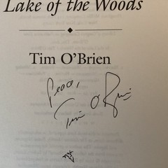 In the Lake of the Woods by Tim O’Brien – SIGNED!! (1994, Hardcover) 1st Edition