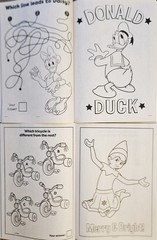 Christmas Holiday Coloring & Activity Books Lot Of 4 Popular Kid’s Characters