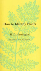 How To Identify Plants – Paperback By H.D. Harrington – VERY GOOD