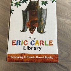 Eric Carle Library Featuring 8 Eight Classic Hardcover Board Books Box Set