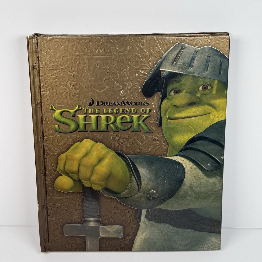 The Legend of Shrek by Dreamworks First Edition Hard Cover Interactive Book