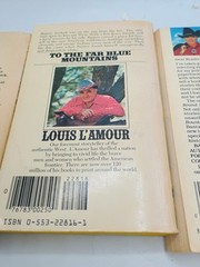 Louis L’Amour (3 Western Paperbacks, all different) see Pictures Vintage