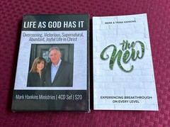 Life as God Has it (4 Cd set) + The New (book) ~ Mark Hankins Lot ~ NEW