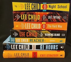 Lot of 7 Jack Reacher Lee Child Books 1st Edition 1st Print 2025 Exit Startegy &