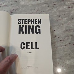 The Cell by Stephen King 1st Edition Hardcover DJ Book Very Good See Photos