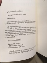 Tonguing the Zeitgeist by Lance Olsen (1994, Trade Paperback)