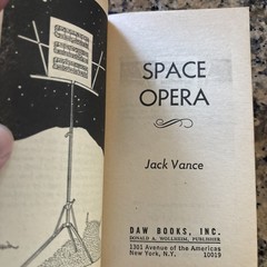Space Opera + Alastor 2262+ Jack Vance 3 VTG Fantasy PBs 1980s 1st DAW/Ace Print