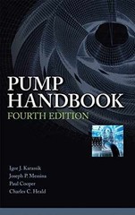 Pump Handbook – Hardcover, by Karassik Igor J.; Messina Joseph P.; – Very Good