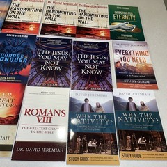 Dr. David Jeremiah Paperback Study Guide Book Lot Of 15 Christian Study Books