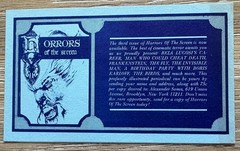 HORRORS OF THE SCREEN #1 – #2 – #3 Complete Set from 1960’s FANZINE w/ BONUS