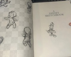 A Disney Sketchbook (Disney Editions Deluxe) Animation Book Ken Shue Hardcover
