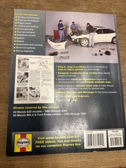 Haynes Repair Manual Mazda 626 & MX-6 Ford Probe 1993-2002 61042 Like New