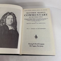 Matthew Henry’s Commentary on the Whole Bible Complete 6 Volume Set Revell HC