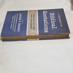 Biblical Quotations From New & Old Testaments by Lester V. Berrey 1948