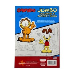 GARFIELD Jumbo Coloring & Activity Book Bendon Puzzles Games Stand-Up Characters