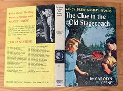 Nancy Drew Yellow Matte BLUE ENDPAPERS Build a Bundle Lot Set – Buy 1 or More