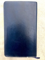 Russian/English Parallel BIble,Blue Grey ImitationLeather,Synodal/King James
