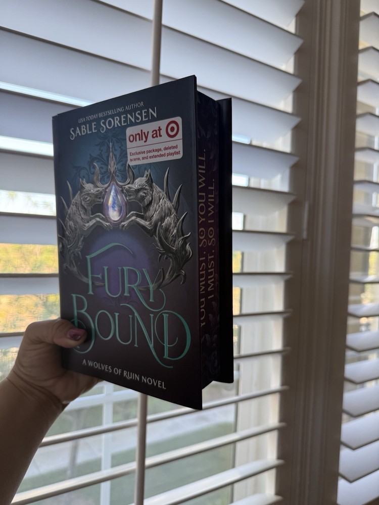 Fury Bound by Sable Sorensen (Target Exclusive Edition) Sprayed Edges