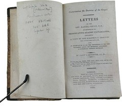 Letters on Unitarianism by Carpenter, Rare, 1809