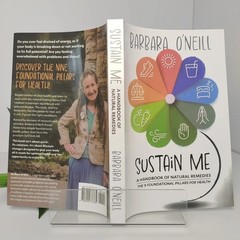 Sustain Me Book – Barbara O’Neill’s New Book Sealed In Hand – Free shipping Usa