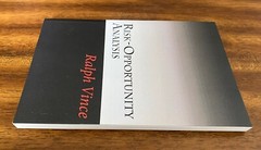 Risk-Opportunity Analysis by Ralph Vince (2012, Trade Paperback) FREE SHIPPING