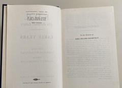 F.D.R. His Personal Letters~Early Years~Stated First Edition~1947~HC/DJ~VG Cond.