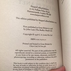 Out of the Silent Planet – PB Lewis, C. S. New Unread Copy