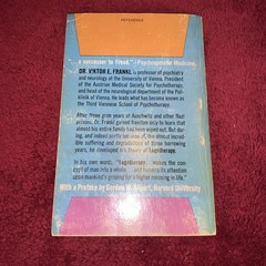 Man’s Search for Meaning Viktor E. Frankl 1969 WSP Psychology Self Help Book