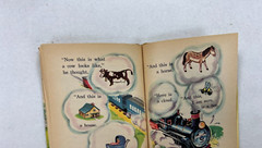 5 Rand McNally Book Lot – dated 1944-1975- Donkey, Bear, Engie, Mixer & King
